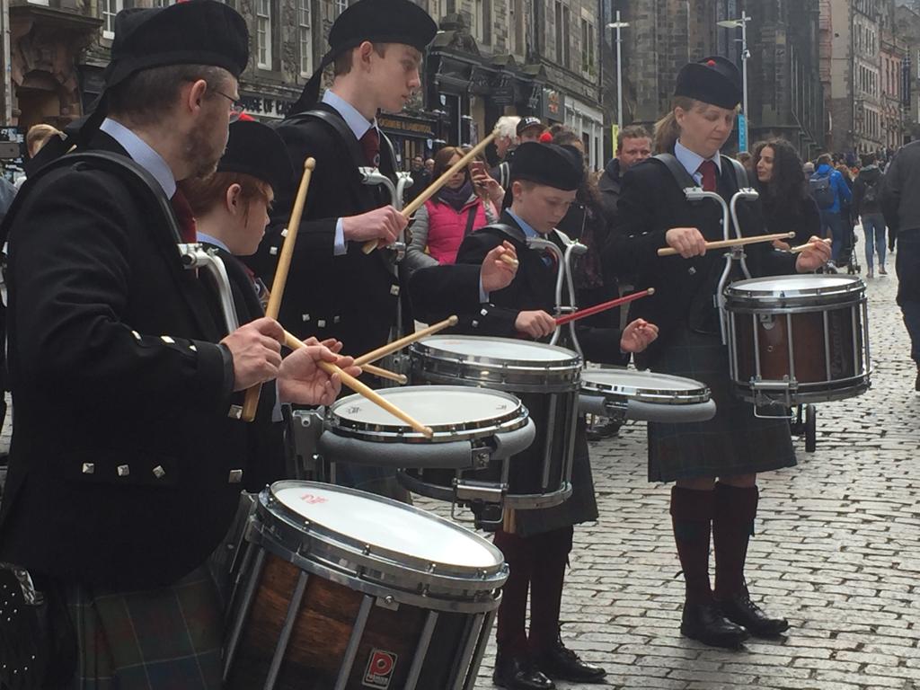 Stockbridge Pipe Band - May Day Parade, Edinburgh - 2019